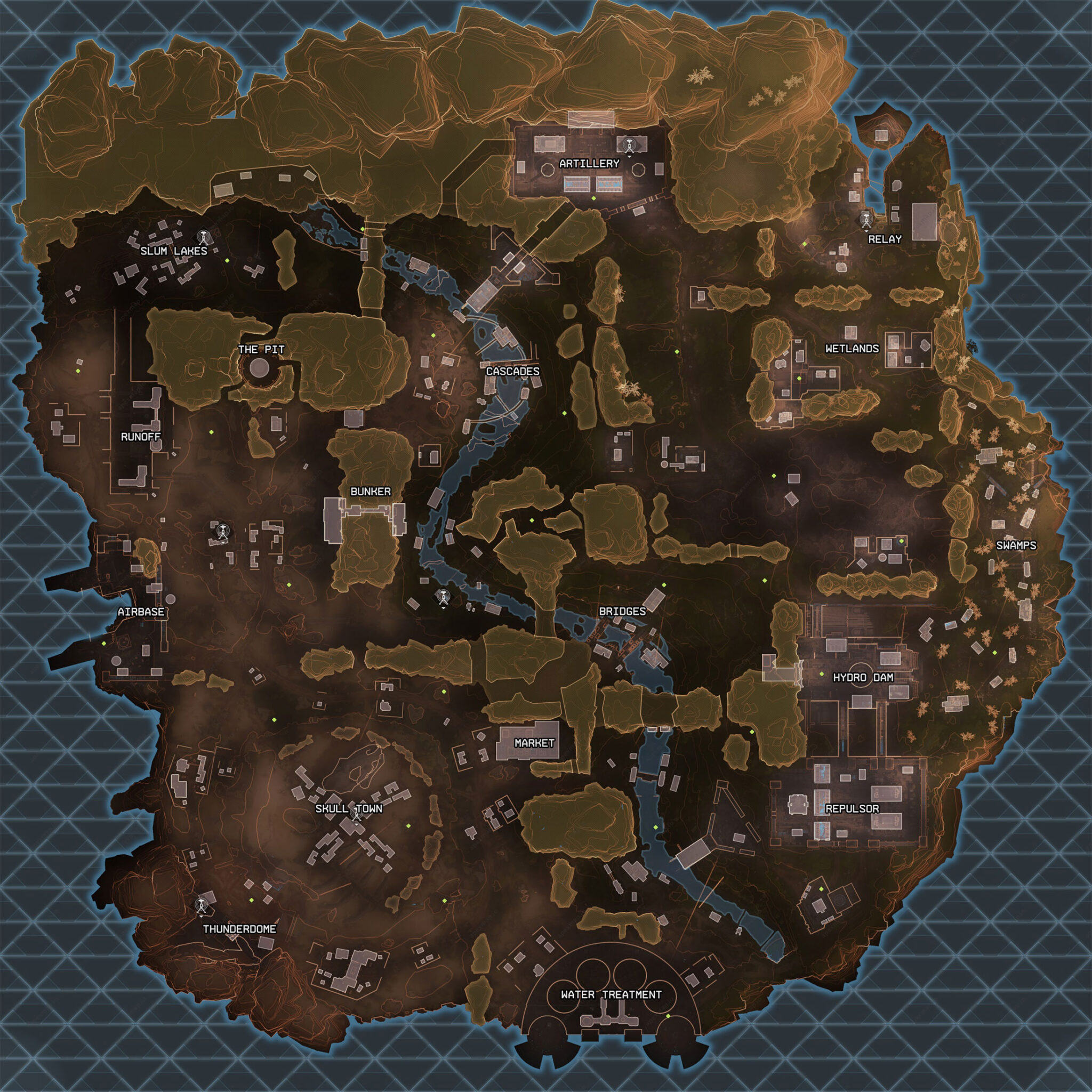 Apex Legends Map Guide - Locations, Names, Loot Tiers - Pro Game Guides