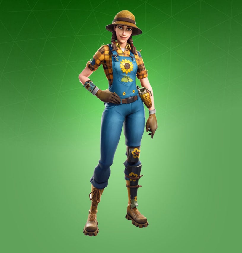 Fortnite Sunflower Skin Character Png Images Pro Game Guides - sunflower roblox id 2020
