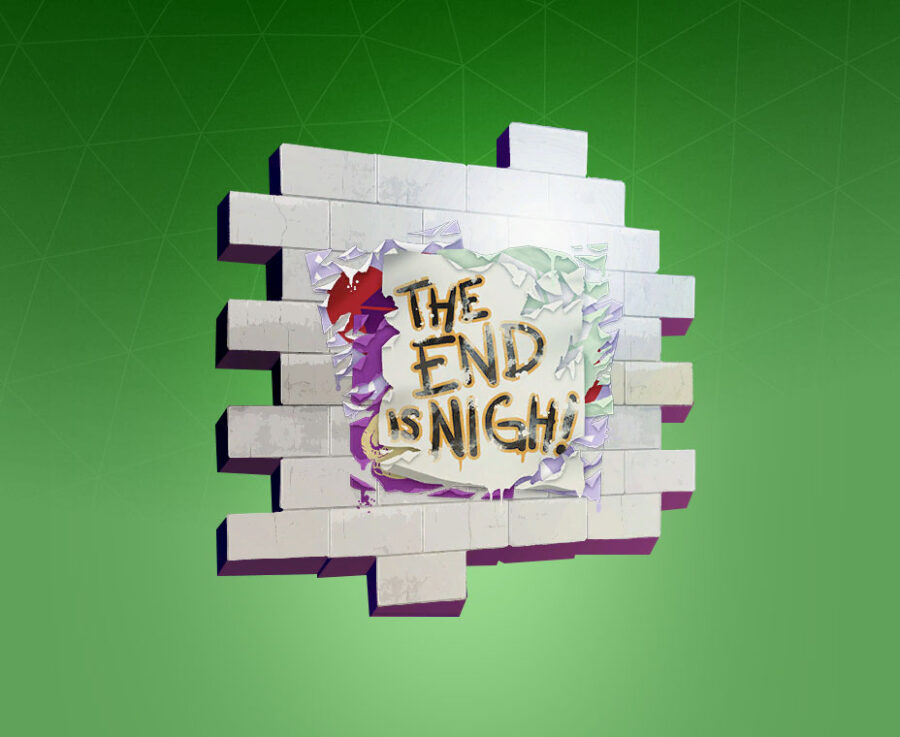 The End Is Nigh Fortnite Fortnite The End Spray Pro Game Guides