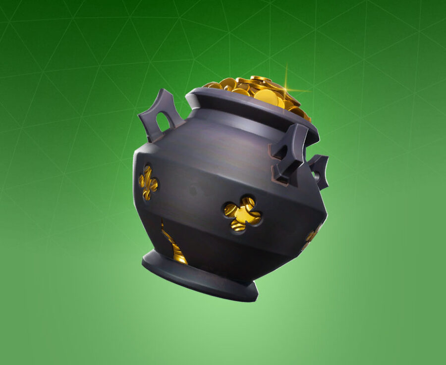 Fortnite Lucky Coins Back Bling Pro Game Guides - pot of coins roblox