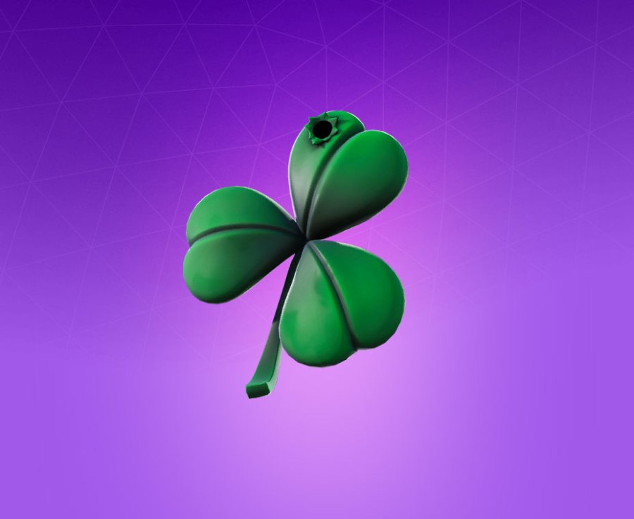 Rainbow Clover Back Bling