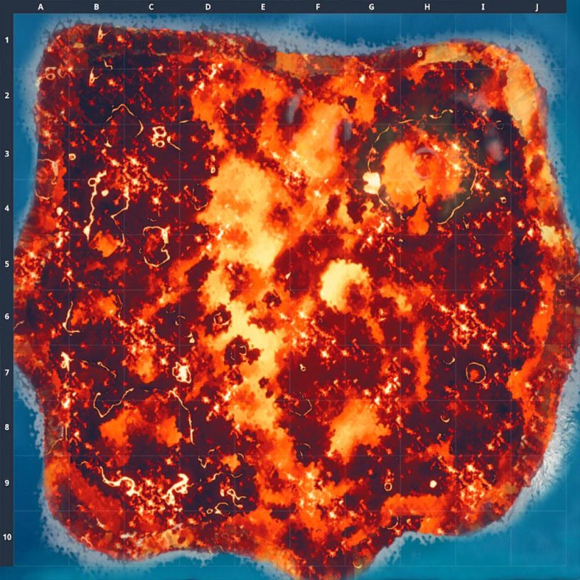 Ball Map Fortnite Lava Guia De Fortnite Floor Is Lava Ltm Mundotrucos