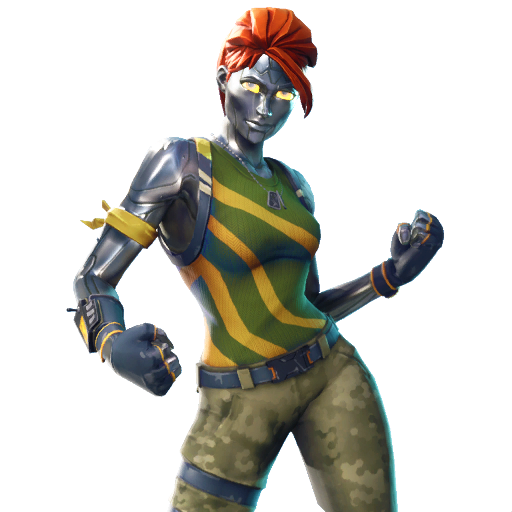 Fortnite Chromium Skin - Outfit, PNG, Images - Pro Game Guides