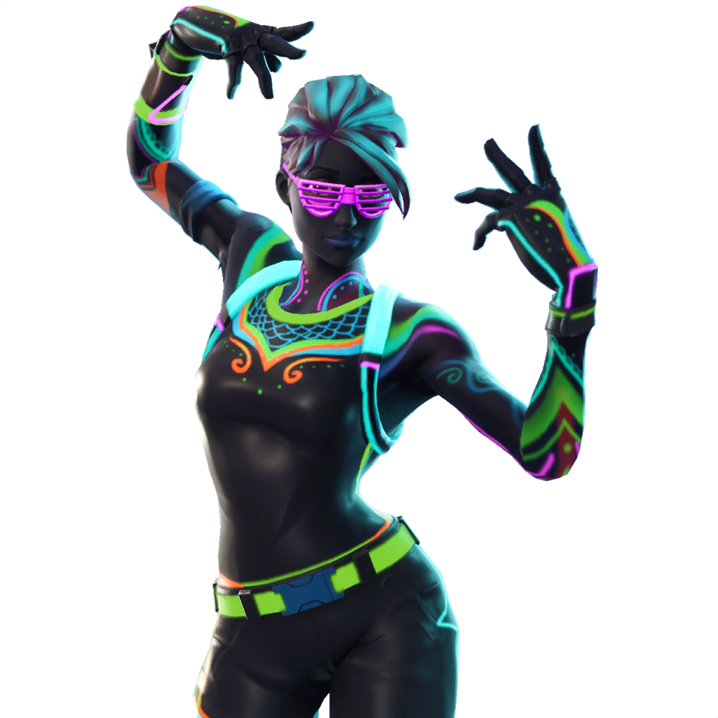 Fortnite Nitelite Skin Character Png Images Pro Game Guides - light skin roblox character