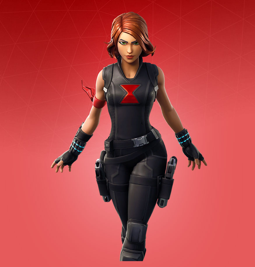 black widow outfit - black m fortnite