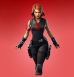Black Widow outfit Marvel x Fortnite