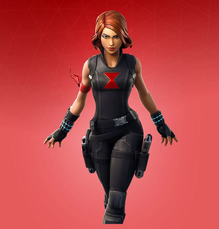 Black Widow thicc fortnite skin