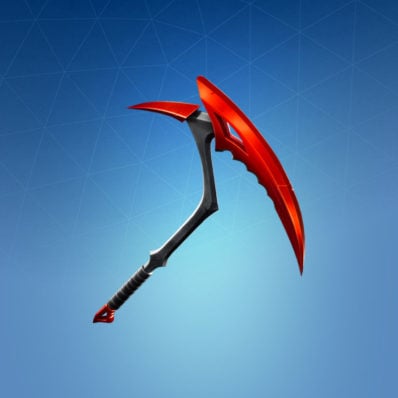 harvesting tool crimson scythe - fortnite pack infierno