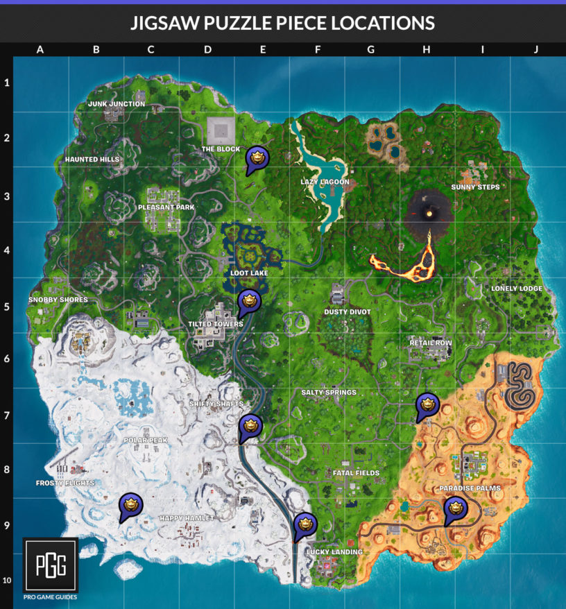 Fortnite Week 8 Challenges Solved Fortnite Season 8 Week 8 Challenges List Cheat Sheet Locations Solutions Pro Game Guides