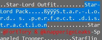 according to some more file strings it looks like there will be a guardian axe pickaxe star lord pack back bling and dance off emote - skin fortnite marvel star lord