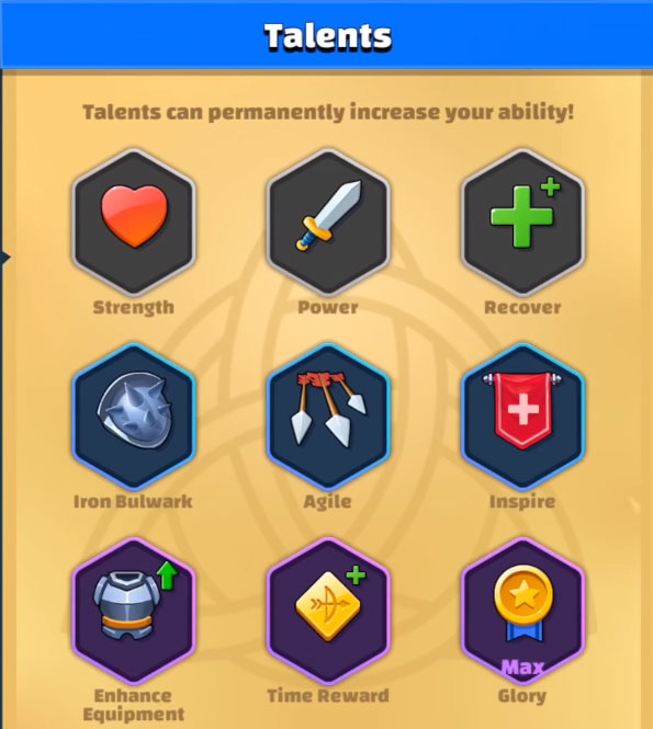 Archero Talents List All Currently Available Talents Pro Game