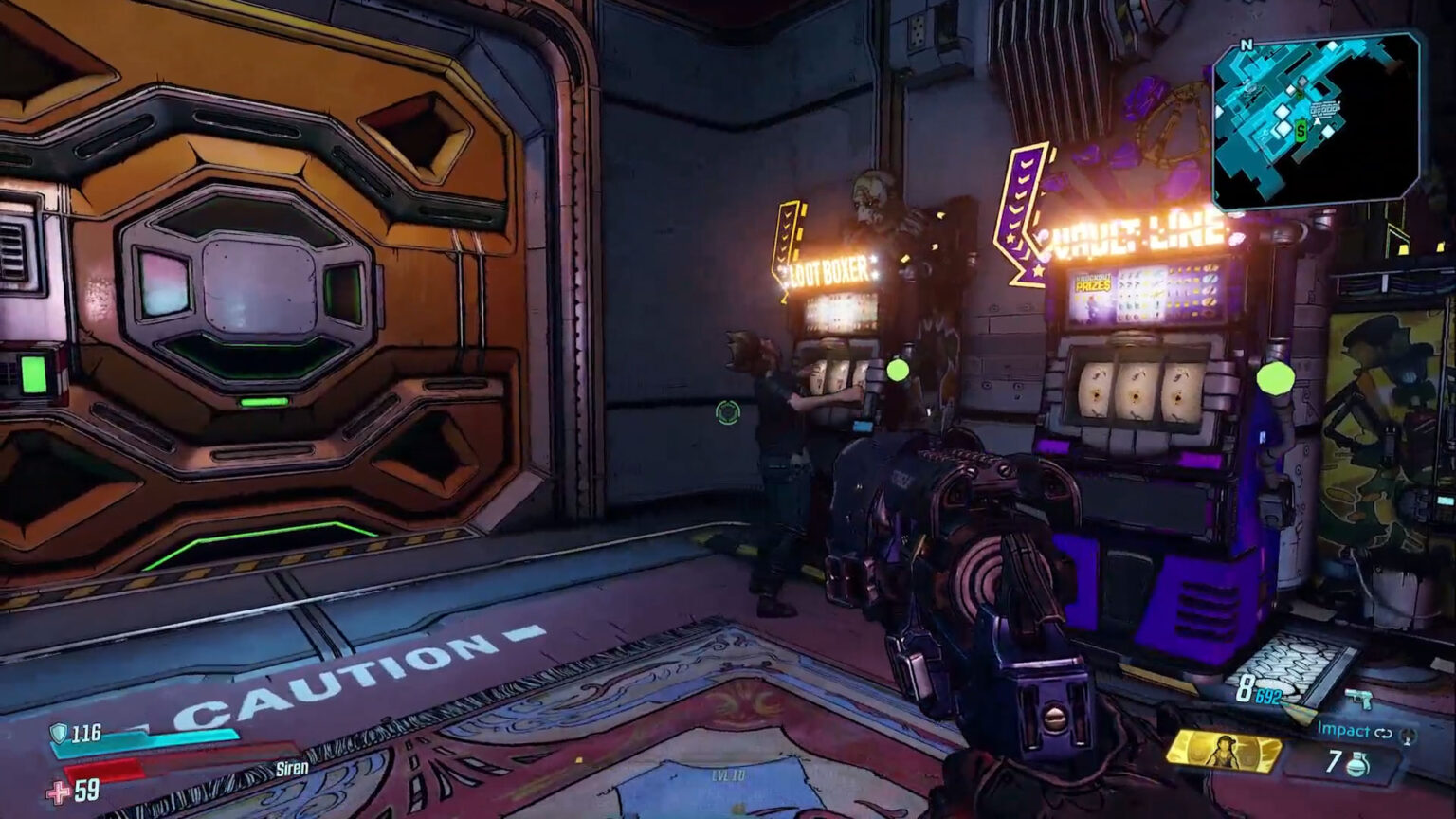 Borderlands 3 Sanctuary 3 Guide Vending Machines, Players Quarters