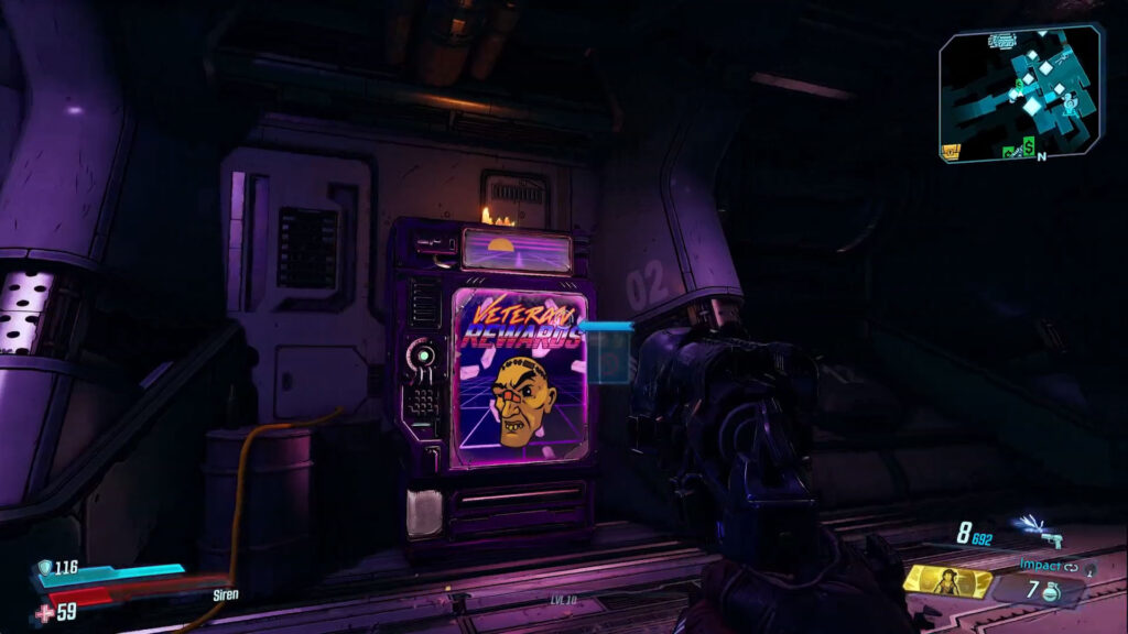 Borderlands 3 Sanctuary 3 Guide Vending Machines, Players Quarters