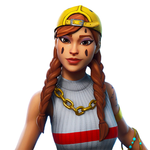 aura fortnite skin cute