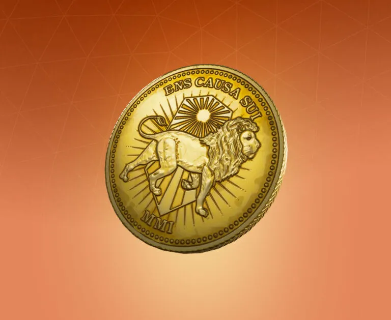 Fortnite Gold Token Back Bling Pro Game Guides 5343