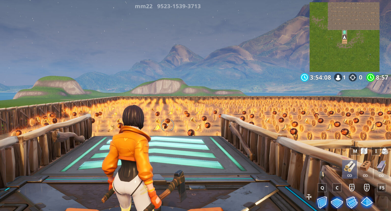 Fortnite Fastest Way to Change Tile Color & Collect Coins, Shoes