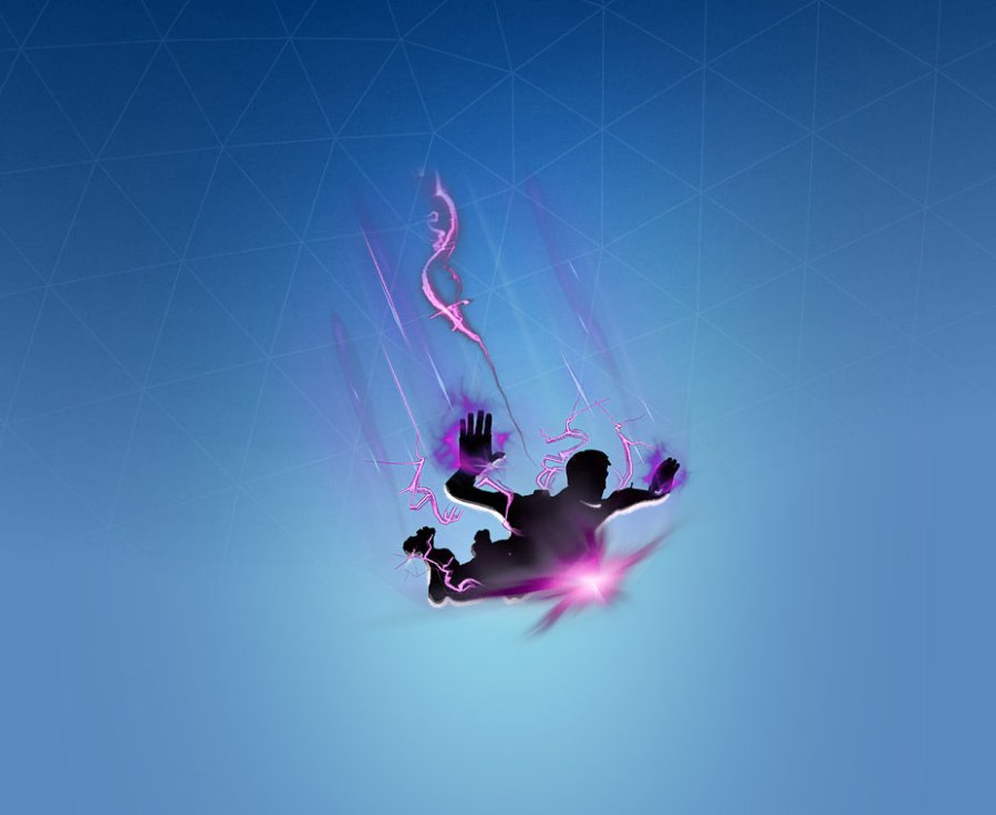 Lightning Strike Contrail