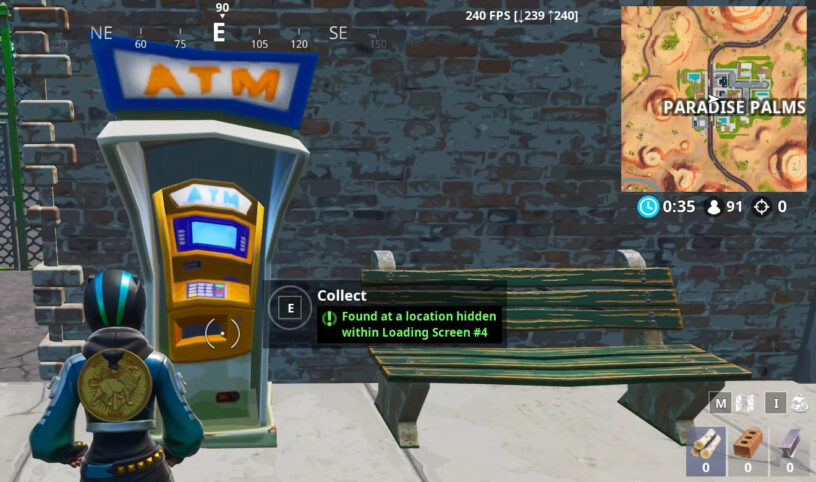 Fortnite Hidden In Loading Screen 4 Fortbyte Fortbyte 91 Location Found At A Location Hidden Within Loading Screen 4 Pro Game Guides