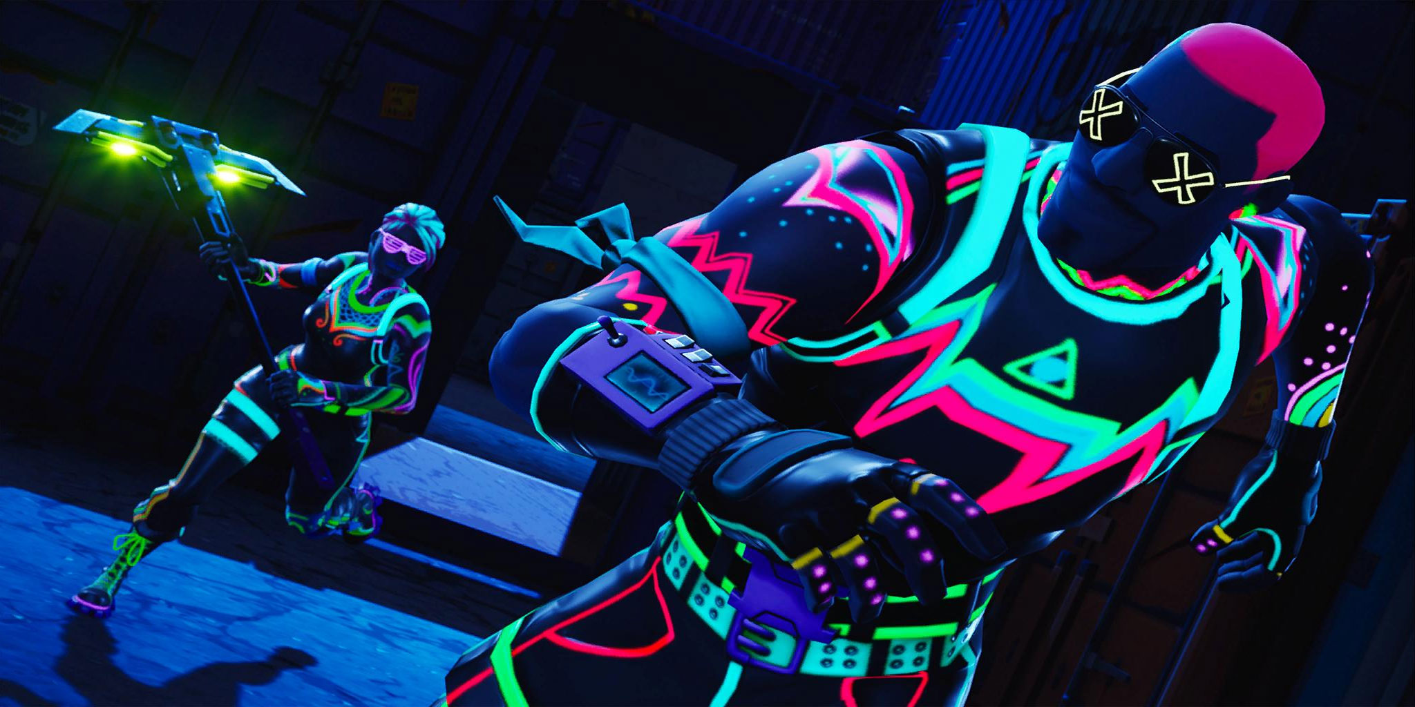 Fortnite Neon Glow Loading Screen   Pro Game Guides