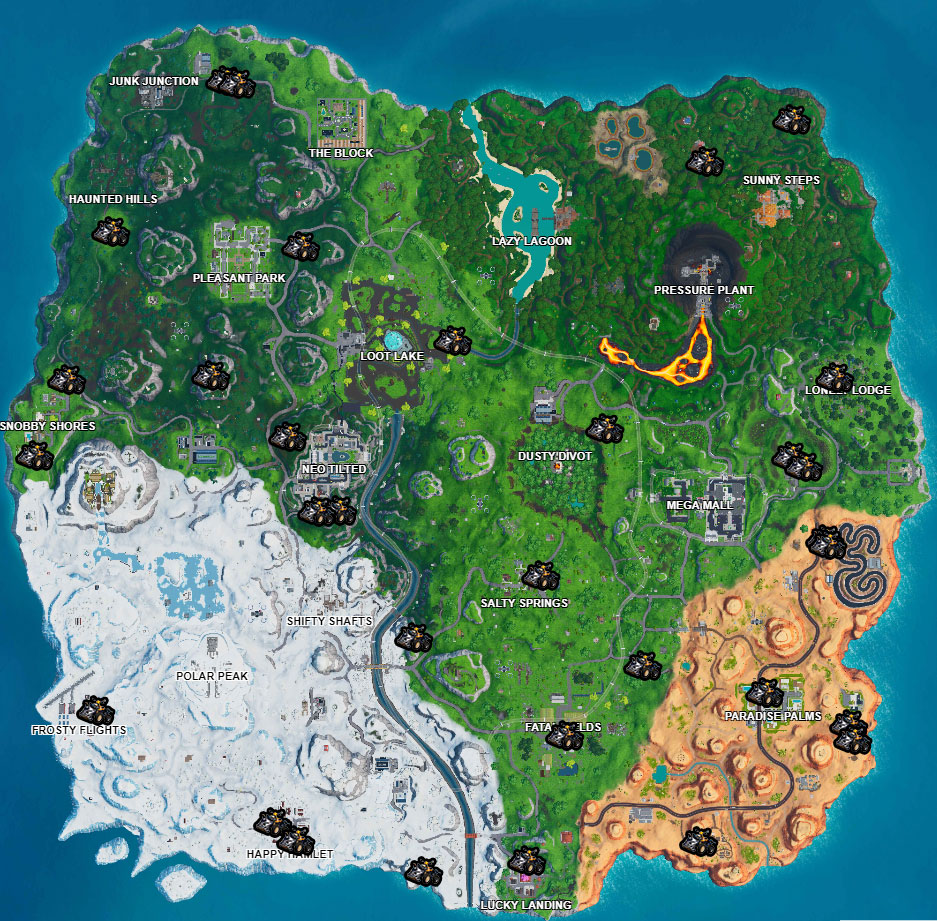 Fortnite Season 9 Week 3 Challenges List, Cheat Sheet, Locations ...