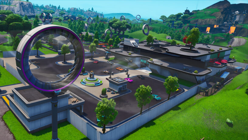 mega mall - fortnite fatal fields barn