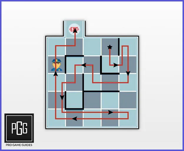 A 5x6 easy type prison layout image in BitLife