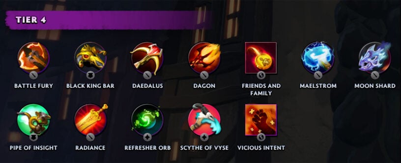 Dota Underlords Items List Pro Game Guides