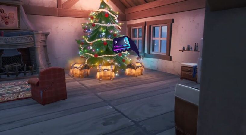 Fortnite Crackshot House Location Fortbyte 29 Localizacion Encontrada Debajo Del Arbol En La Cabana De Crackshot Mundotrucos