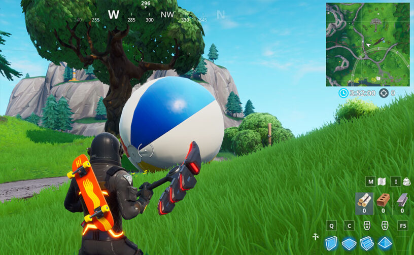 Fortnite Giant Beach Ball Locations 14 Days Of Summer Pro Game