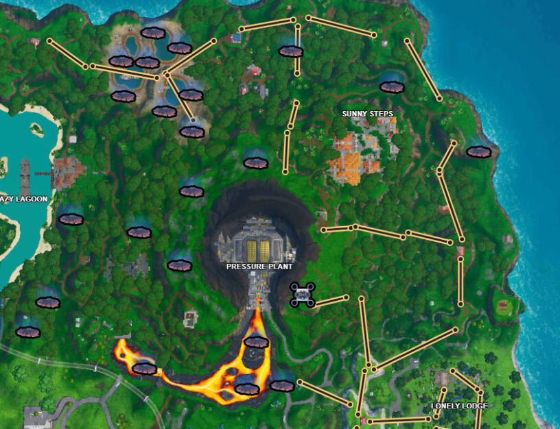 Fortnite Season 9 Week 8 Challenges Cheat Sheet Locations Solutions Pro Game Guides