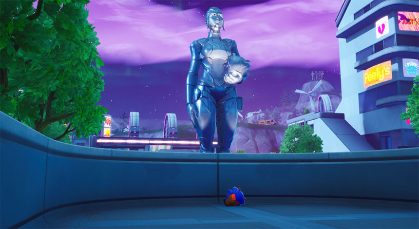 Fortnite How To Unlock Singularity S Styles Helmet Locations Cuddle Drift Durr Pizza Rex Pro Game Guides