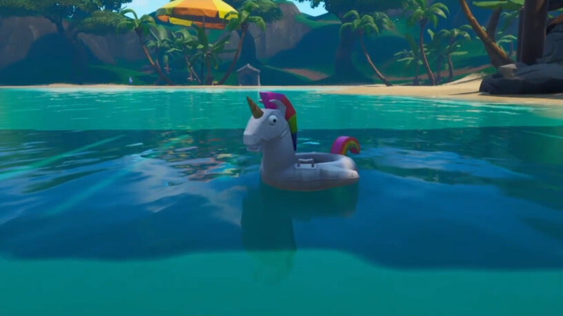 Fortnite Unicorn Floaties Locations 14 Days Of Summer Pro Game Guides - roblox floaties