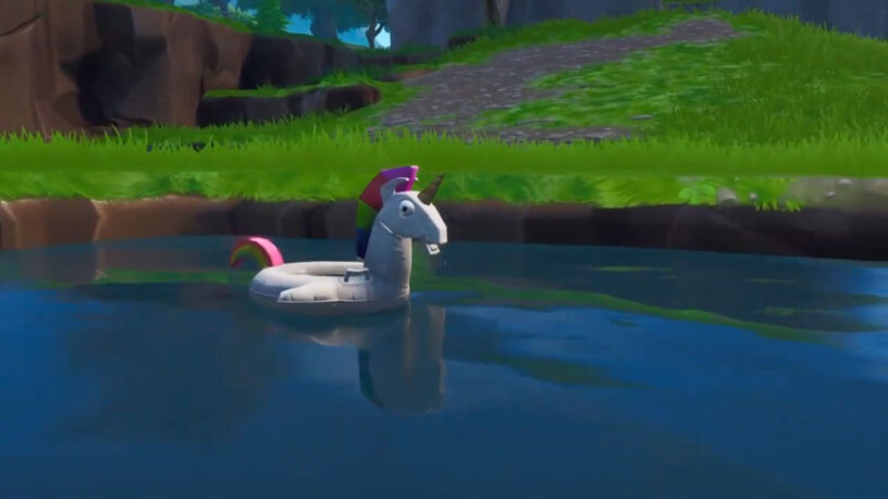 Fortnite Unicorn Floaties Locations 14 Days Of Summer Pro Game Guides - roblox floaties