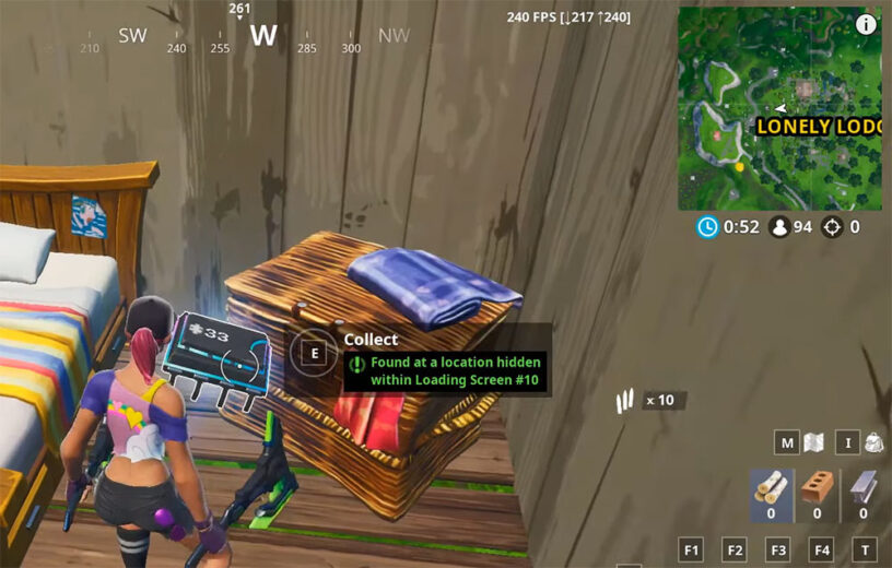 Found At A Location Hidden Within Loading Screen 10 Fortnite Fortbyte 33 Location Found At A Location Hidden Within Loading Screen 10 Pro Game Guides