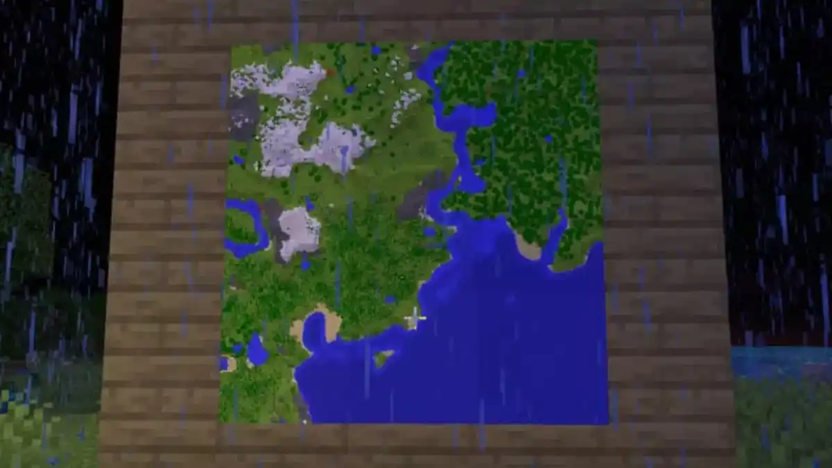 How to Map your Base in Minecraft  Easy Map Wall Tutorial #shorts 