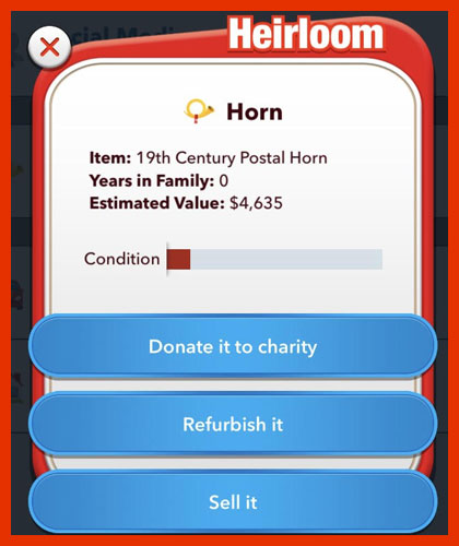 Bitlife Heirlooms List Guide What Are They How To Use Them Pro Game Guides - roblox titanic horn id