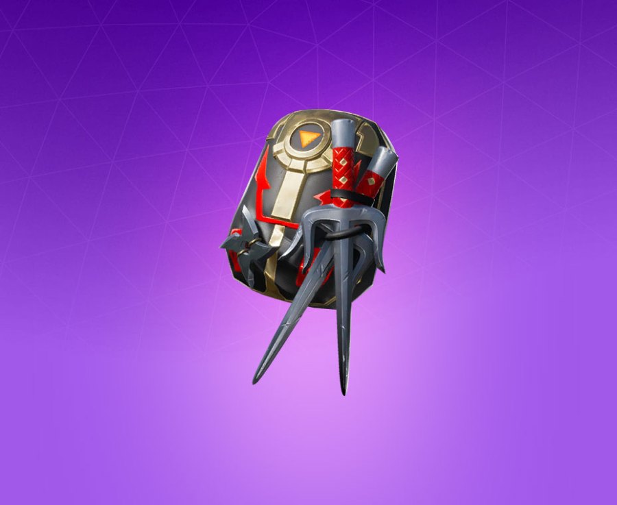 Bladed Bag Back Bling