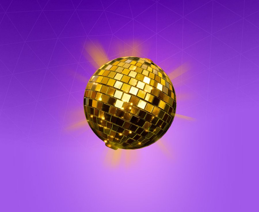 Golden Disco Back Bling