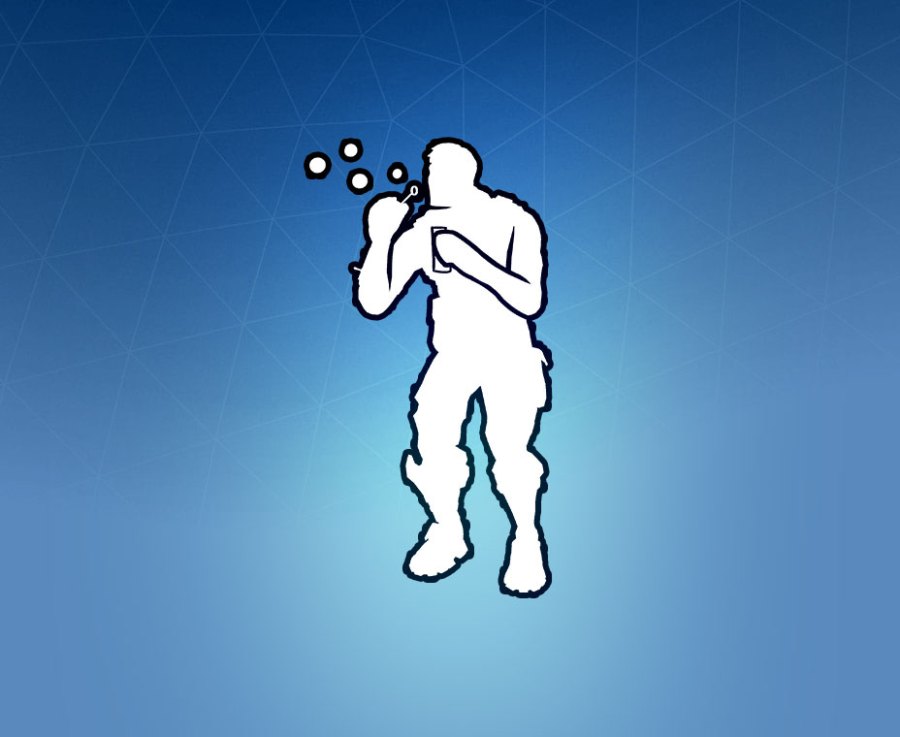 Blowing Bubbles Emote