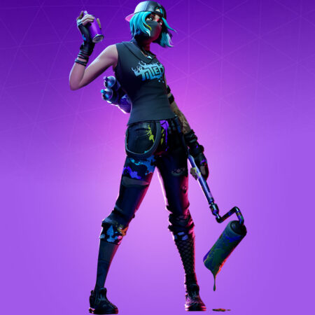 Fortnite Characters Spray Painters Fortnite Teknique Skin Character Png Images Pro Game Guides