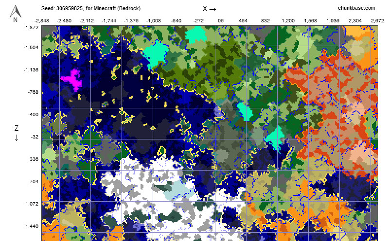 seed map minecraft