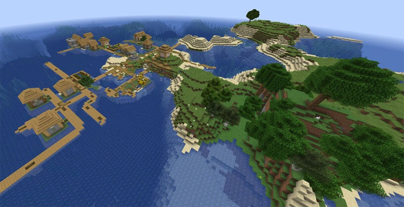 Minecraft Island Seeds All Platforms And Versions Pro Game Guides