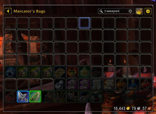 wow classic bags addon