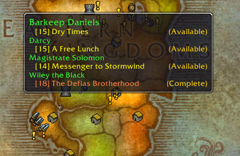 how to auto track quests in wow