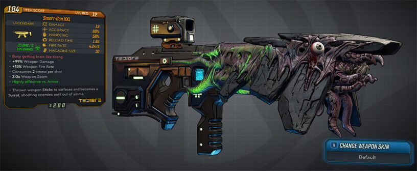 all legendary weapons in borderlands 2