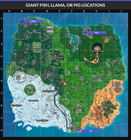 Fortnite Bullseye! Challenges Guide - Cheat Sheet, Missions, Rewards ...