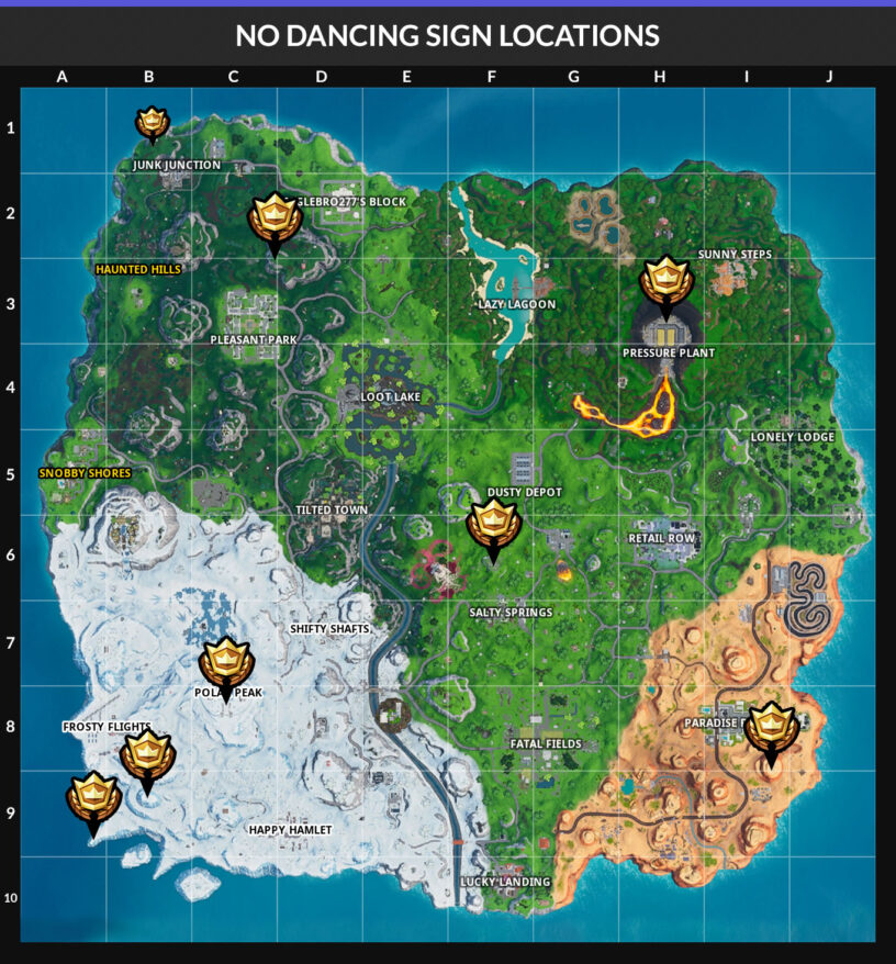 Fortnite Boogie Down Challenges Guide – Cheat Sheet ... - 816 x 878 jpeg 217kB