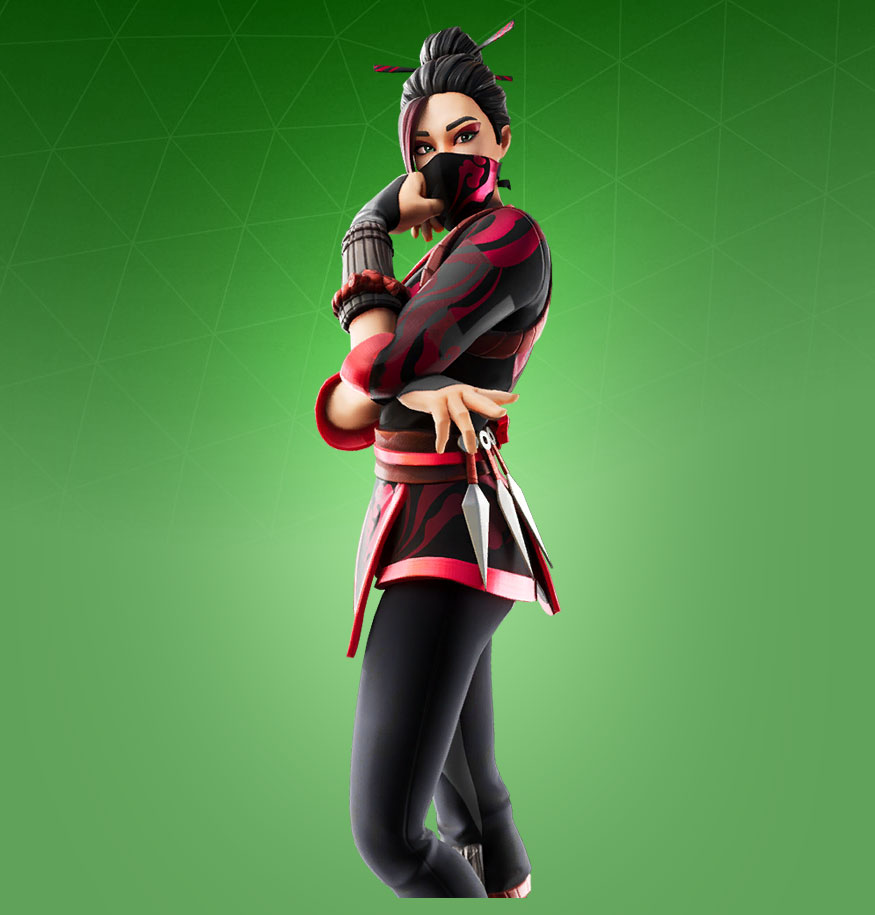Fortnite Red Jade Skin Outfit Png Images Pro Game Guides