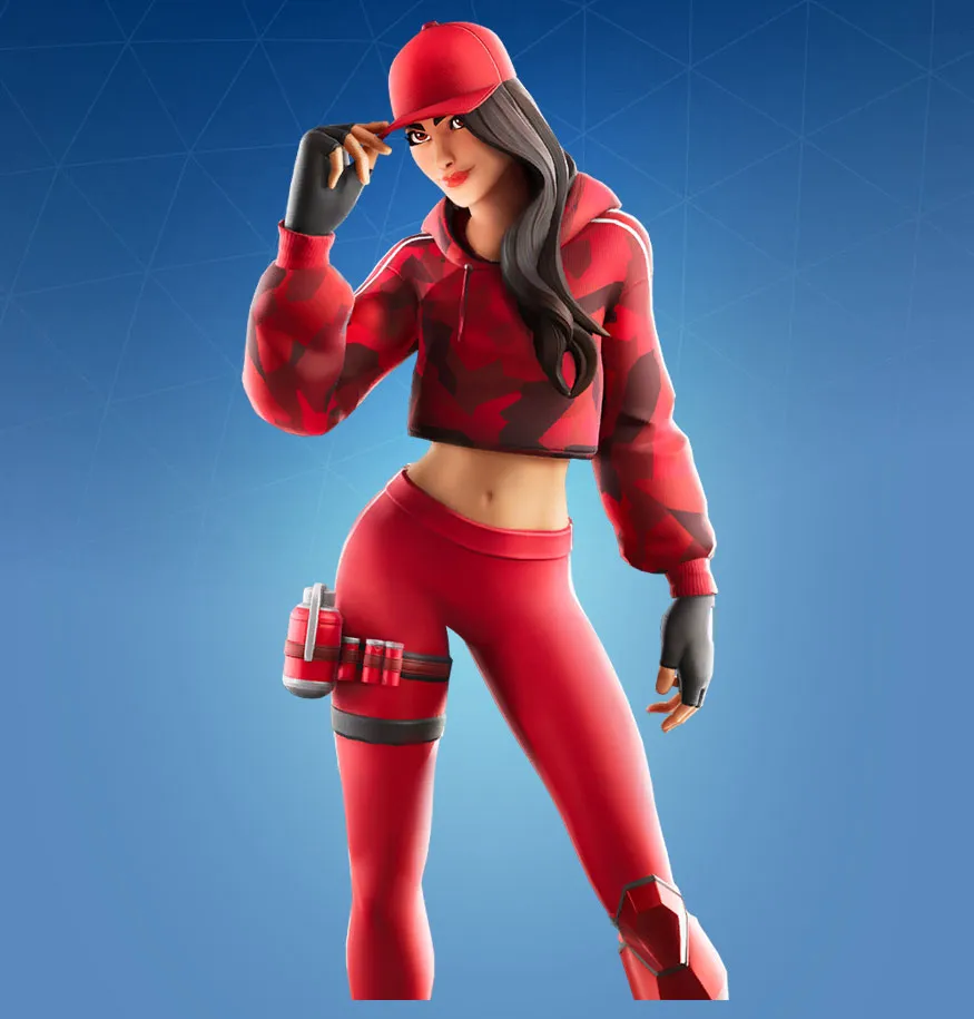 Fortnite Ruby Skin Outfit Png Images Pro Game Guides
