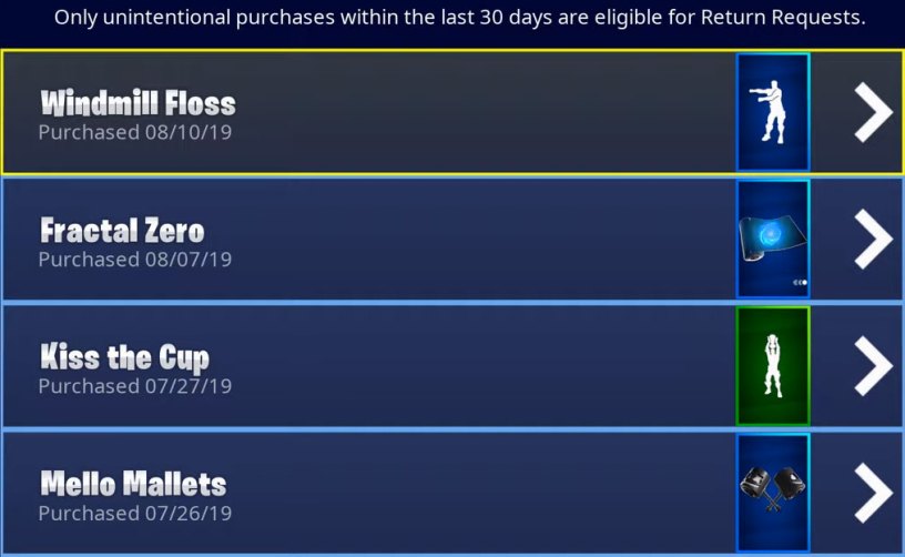 Steps-By-Step Guide on How to Refund Fortnite Skins